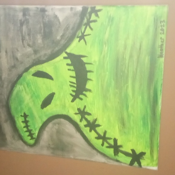 hand painted The nightmare before Christmas boogie man - Picture 3 of 3